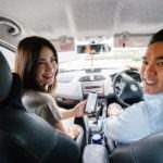 Uber and Lyft drivers must safely transport passengers and obey traffic laws.