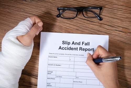 Slip and fall accidents what does the law say about transitory foreign substances