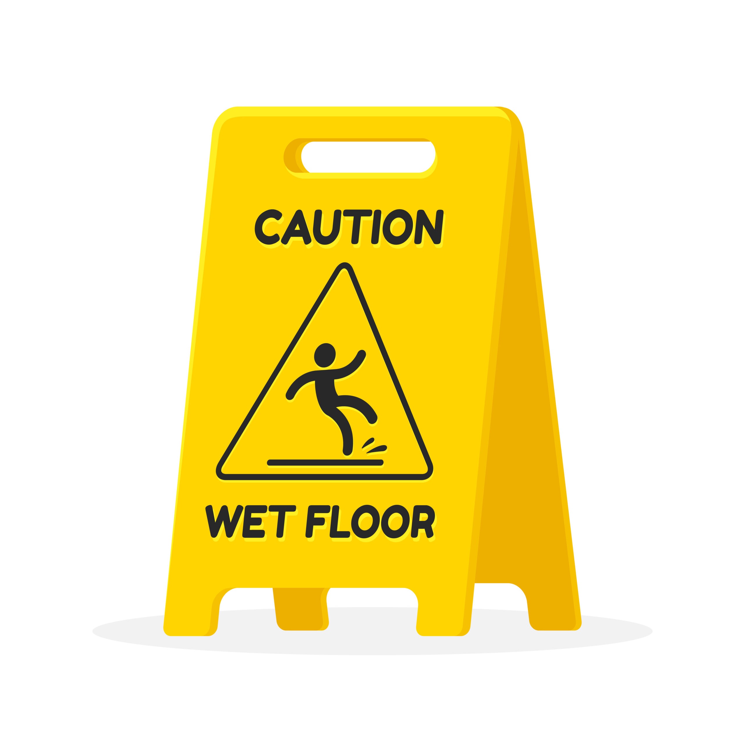 Does a Wet Floor Sign Reduce Liability