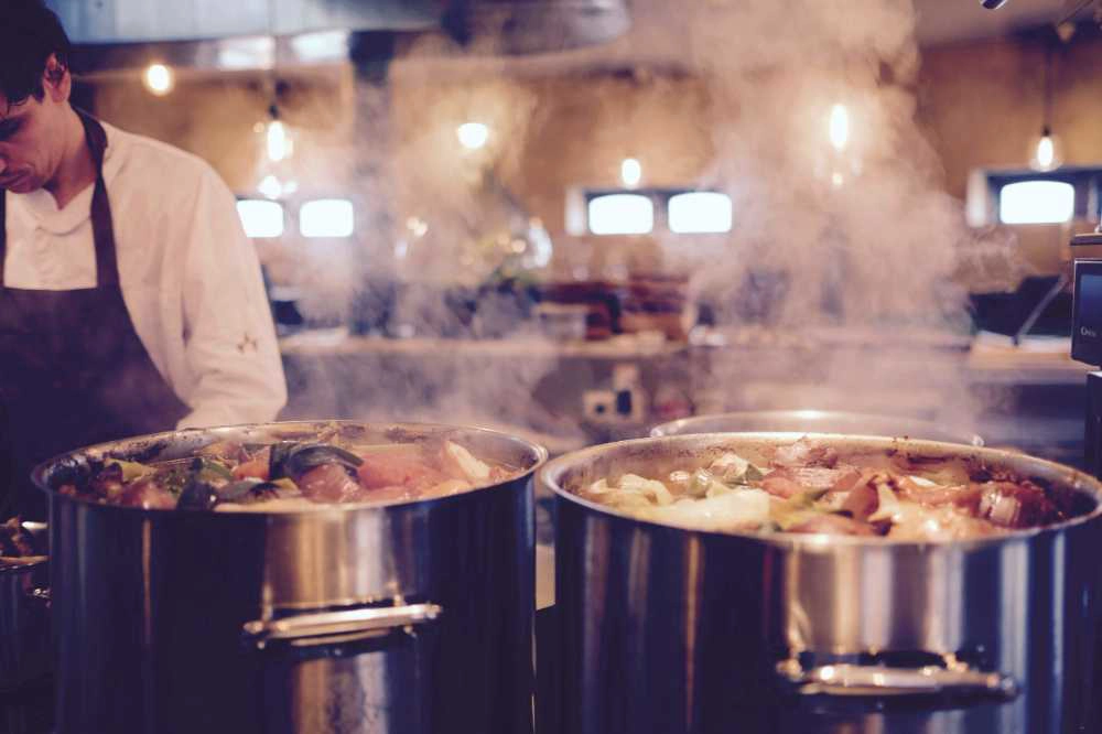 Exploding pressure cooker causes injury